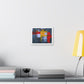 Bold Abstract Palette Knife Painting, Canvas Art Print