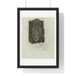 Study of Head of Shiva in the Museum of Ethnology in Leiden (1868–1928) by Jan Toorop, from the Original, Framed Print