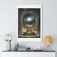 Galactic View, Abstract Art 'Designed by AI', Framed Print