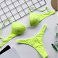 Classic Timeless Push Up Bikini, Candy Colours