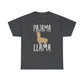 Pyjama Llama Heavy Cotton T-Shirt Quirky Women's Men's