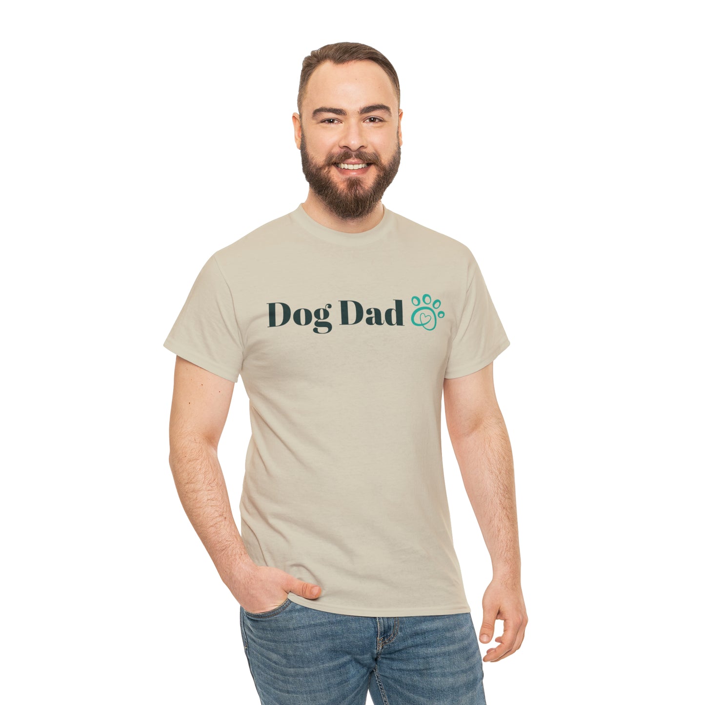 Dog Dad! Cotton T-Shirt