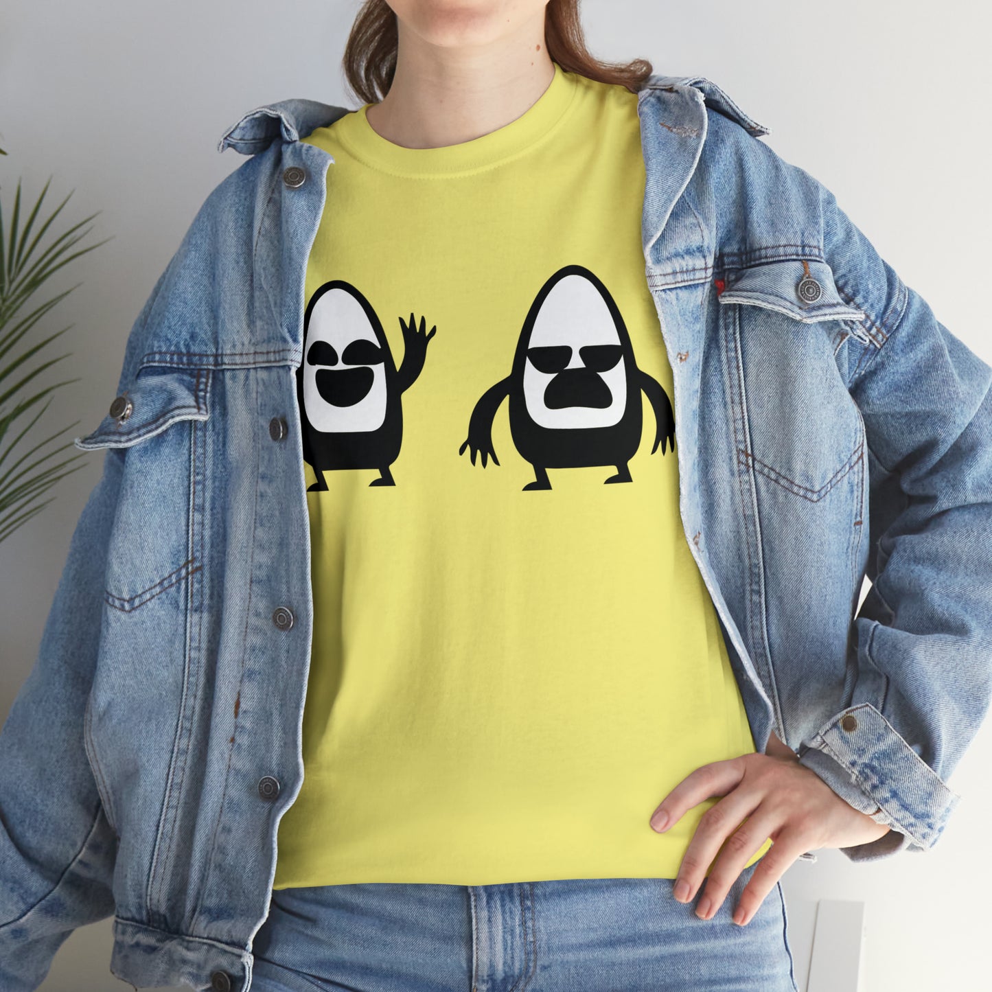 Egg Head Men Design T-Shirt