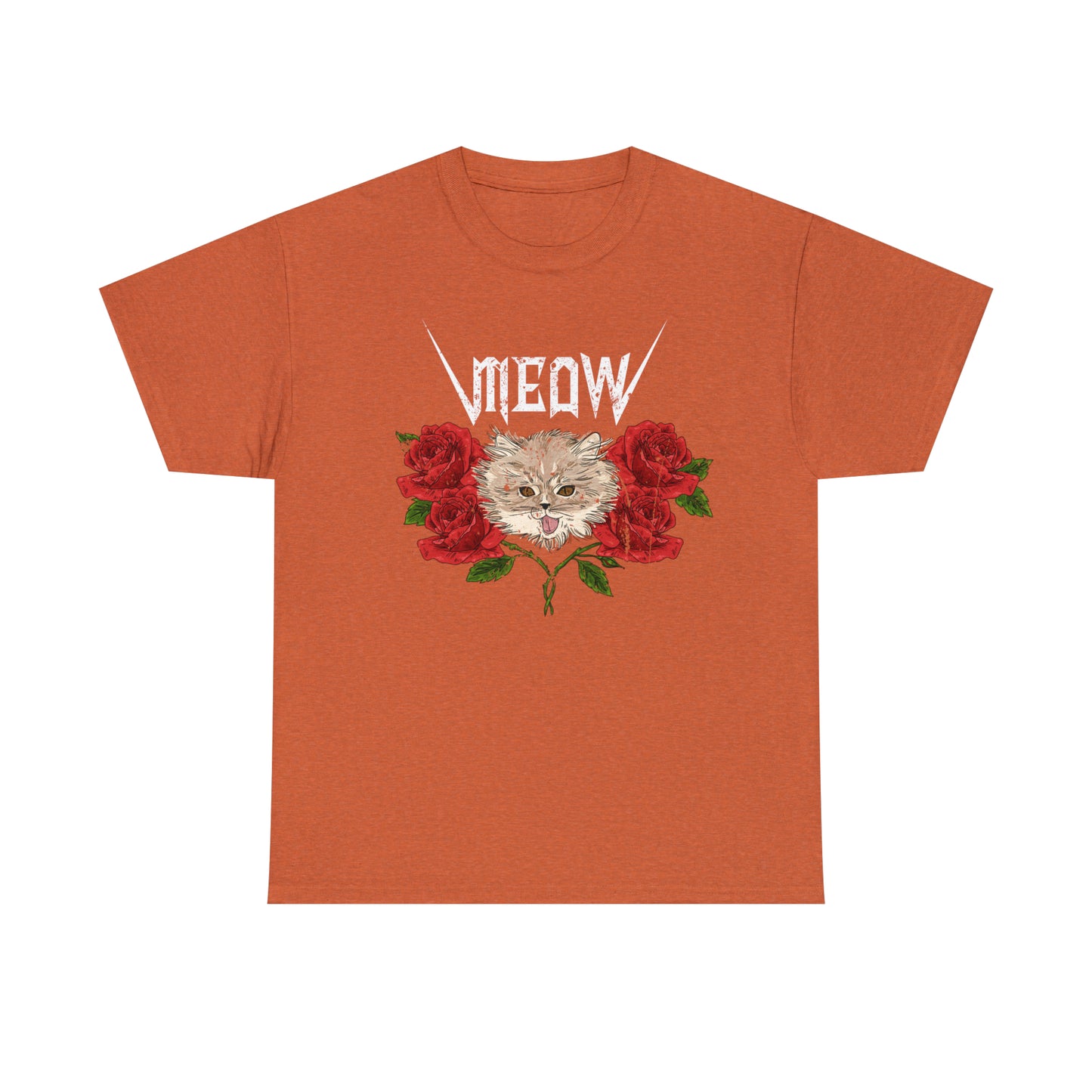 Meow! Cat Design T-Shirt