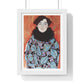 Portrait of Johanna Staude (1917-1918) by Gustav Klimt, from the Original, Wooden Framed Print