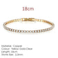 Tennis Chain Women's Bracelet, Multicolour Zirconia Inlaid