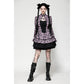 Dark in Love Ellery Big Pink Butterfly Doll Bell-Sleeve Dress