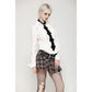 Dark in Love Rowan Punk Pink Plaid Mini Skirt
