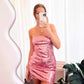 Fashion Sexy Summer Sparkling Sequin Tube Mini Dress