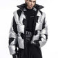 Vireous Deconstructed Avant Garde Unisex Thickened Down Cotton-Padded Coat