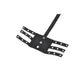 Dark In Love Punk Rib Cage Grommet Waist Cincher Belt