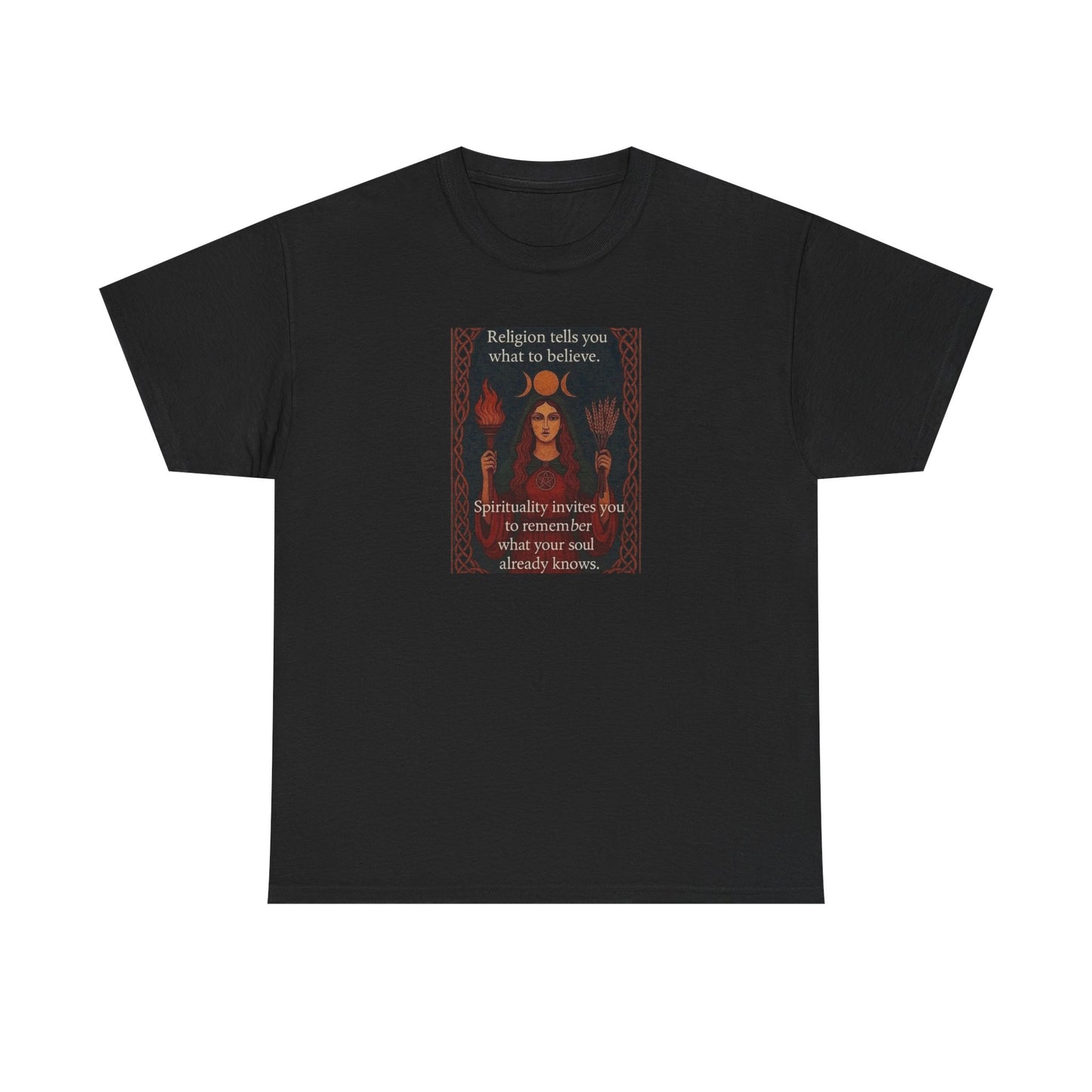 Religion versus Spirituality, Positive Vibes T-Shirt