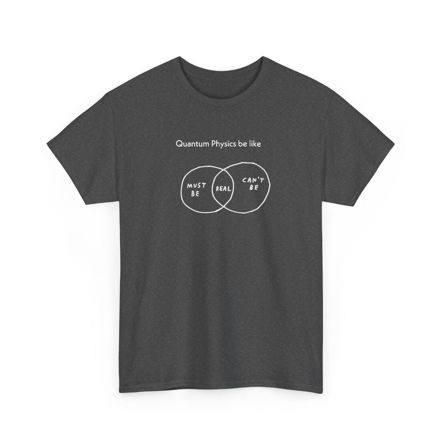 Quantum Physics, Funny Cartoon Art T-Shirt