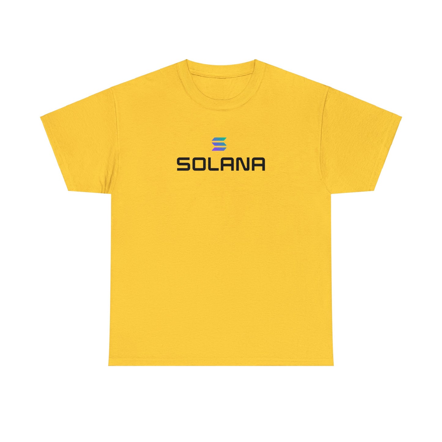 Solana Foundation #SOL Crypto Unisex Heavy Cotton T-Shirt