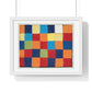 Qu 1 Color Chart (1930) by Paul Klee, from the Original, Framed Art Print