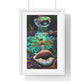 Gaia Psychedelic Art 'Designed by AI' Framed Art Print