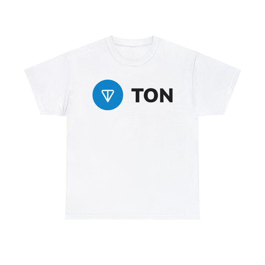 Toncoin #TON #Blockchain Crypto Unisex Heavy Cotton T-Shirt