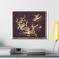 Chinese Art, Chair Strip with Dragons, from the Original, Art Print on Canvas