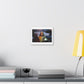Benjamin Franklin Remixed for the 21st Century 'Designed by AI' Canvas Art Print