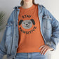 Stay Pawsitive, Dog Lover's Cotton T-Shirt