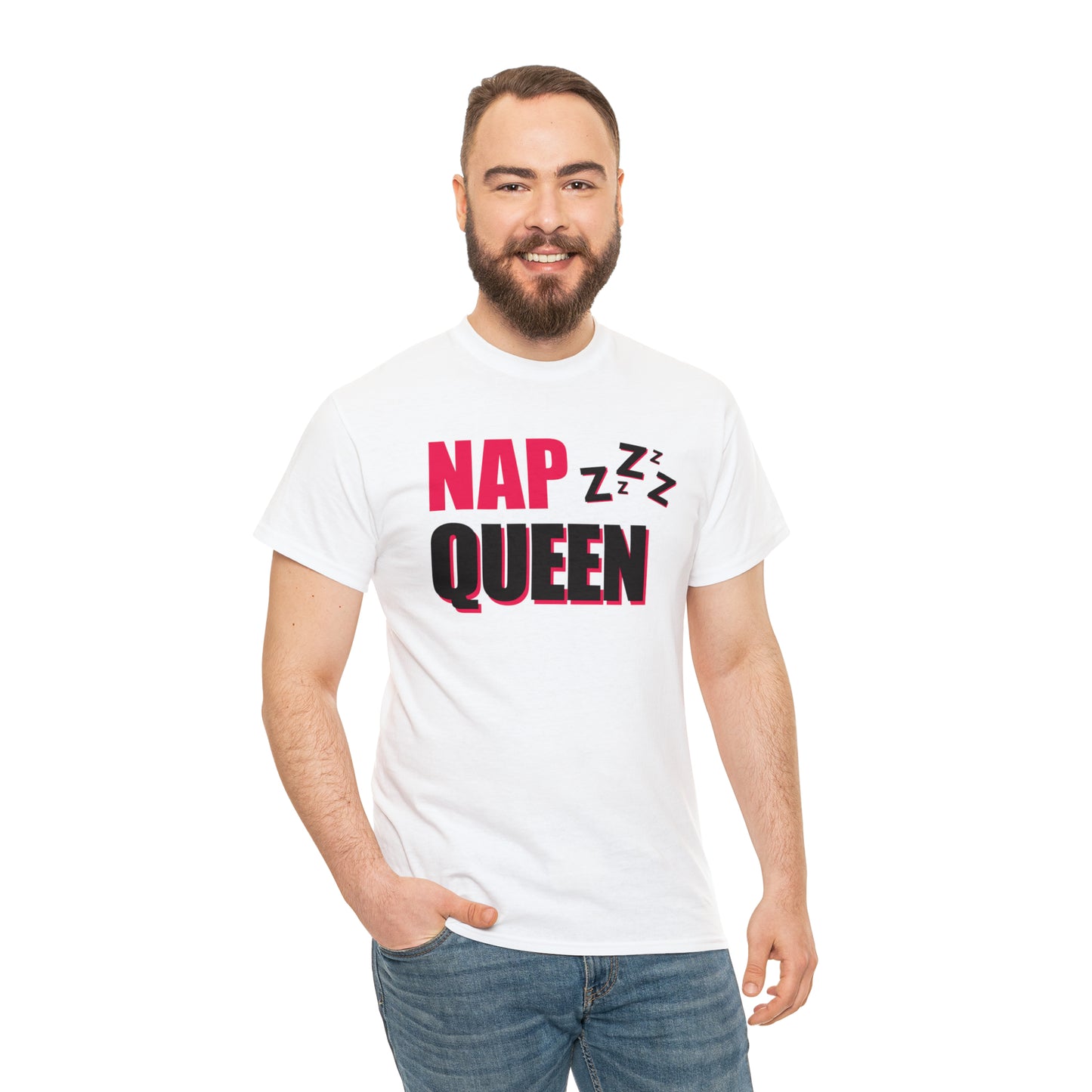 Nap Queen Heavy Cotton T-Shirt