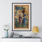 Allegorical Figures (1868-1915) by René Piot, from the Original, Wooden Framed Print