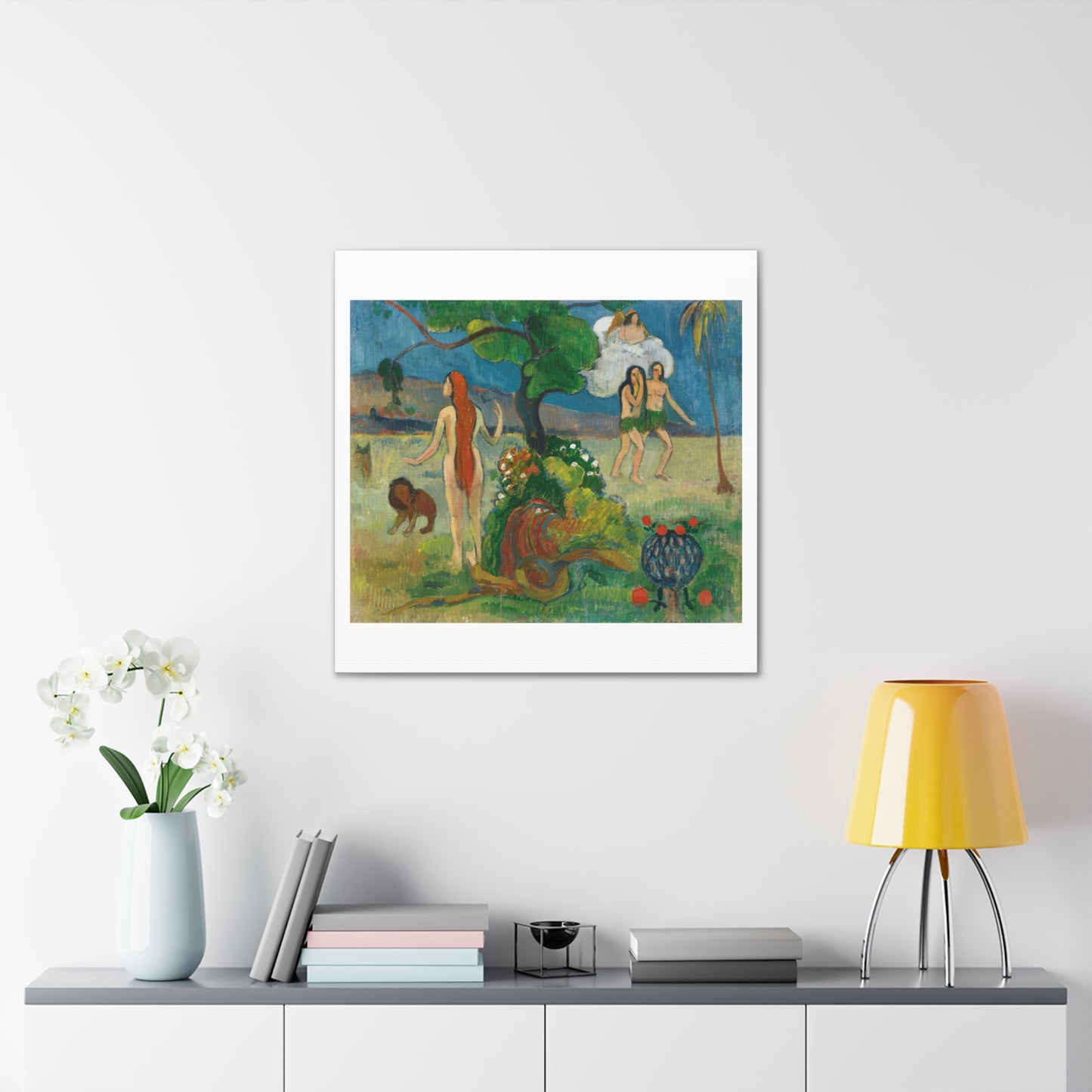 Paradise Lost (1848-1903) by Paul Gauguin, from the Original, Art Print on Canvas