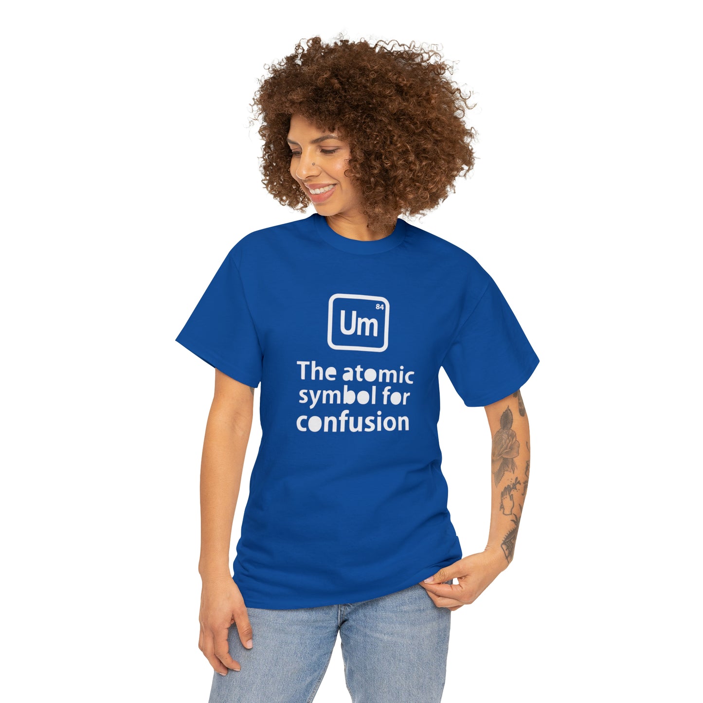 The Atomic Symbol For Confusion, Funny T-Shirt Science Student Gift