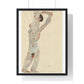 Männlicher Akt (1912) by Egon Schiele, from the Original, Framed Art Print