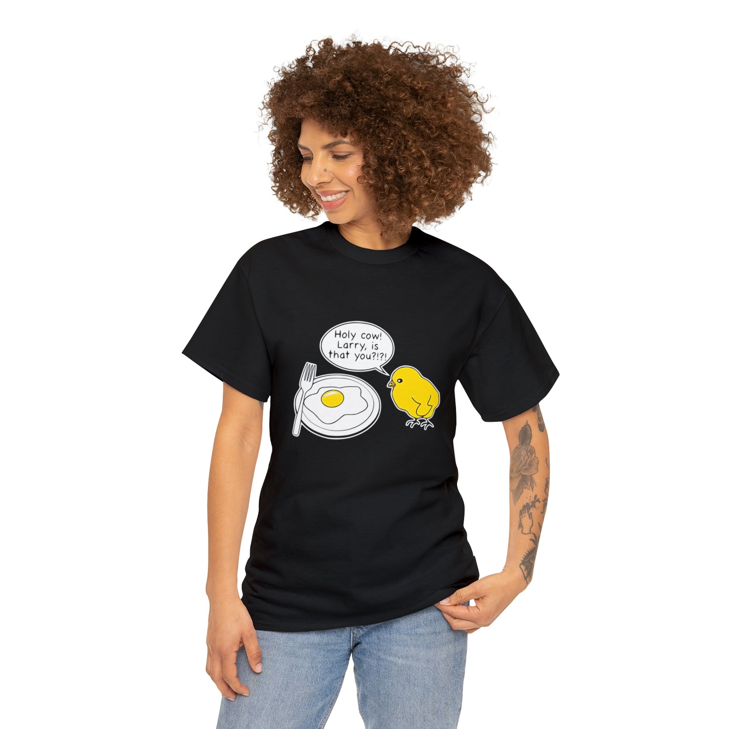 Chicken and the Egg Funny Cotton T-Shirt