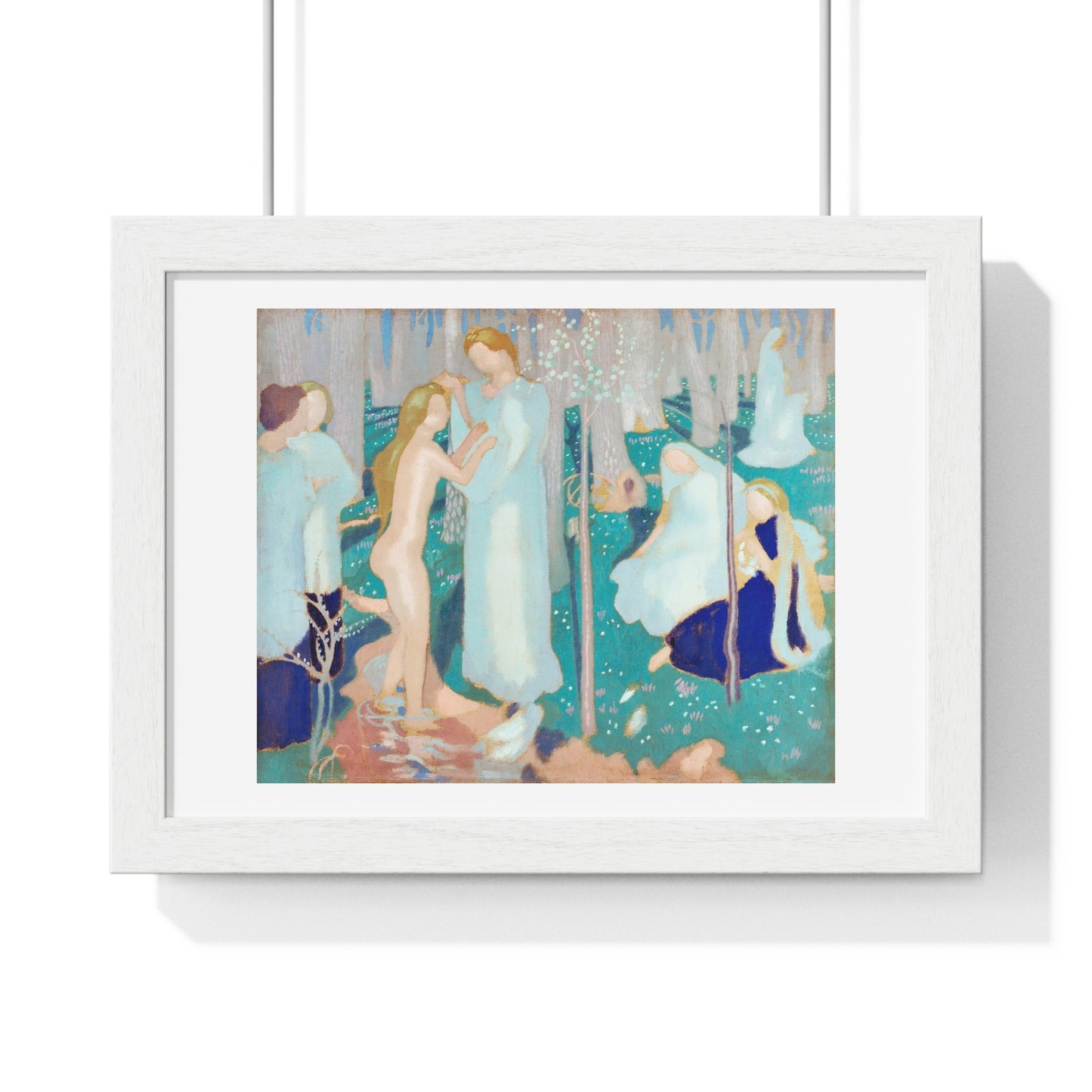 Springtime (1894–1899) by Maurice Denis, from the Original, Framed Art Print