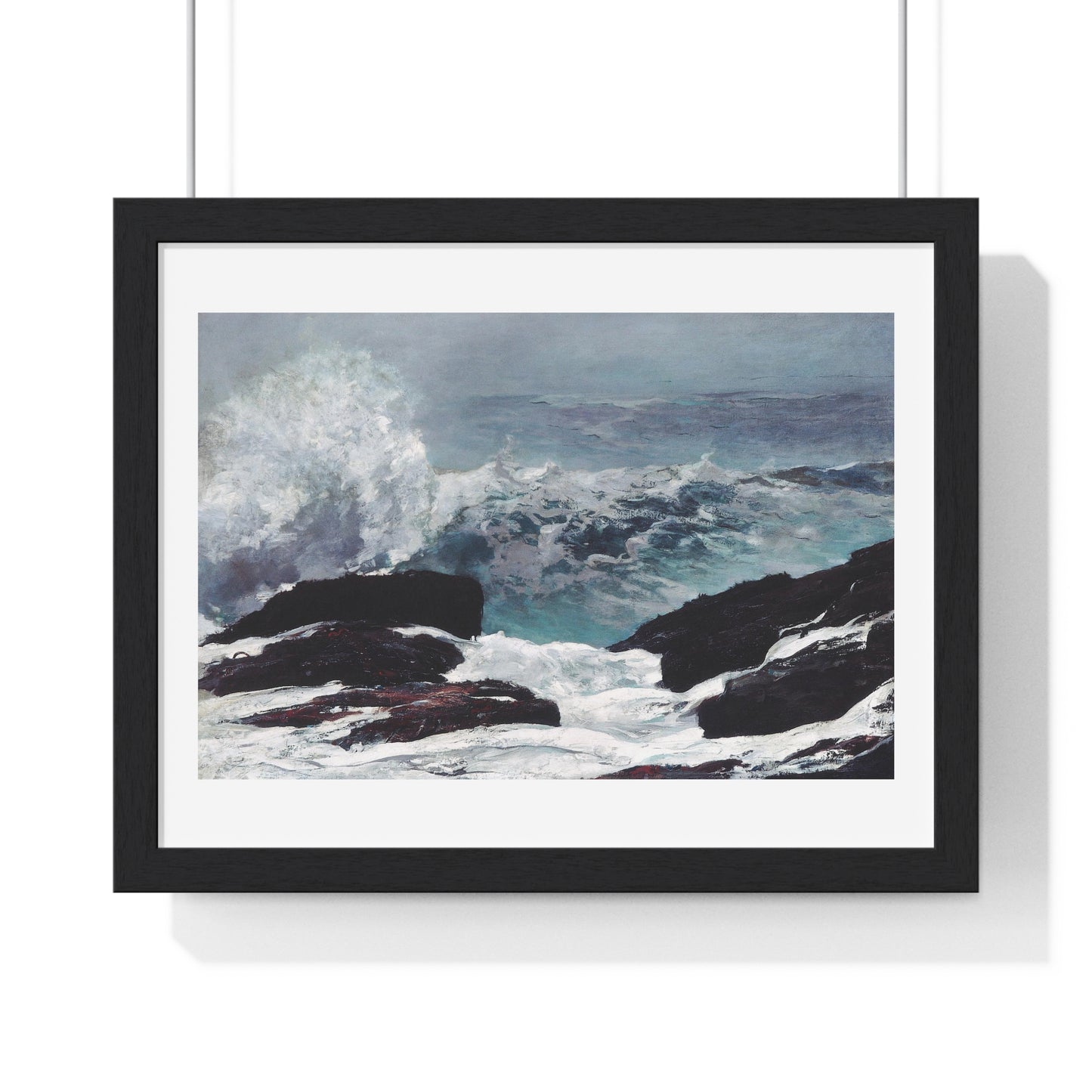 Northeaster (1895) by Winslow Homer, from the Original, Framed Art Print