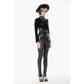 Dark in Love Serpentine Mesh-Panel Leggings