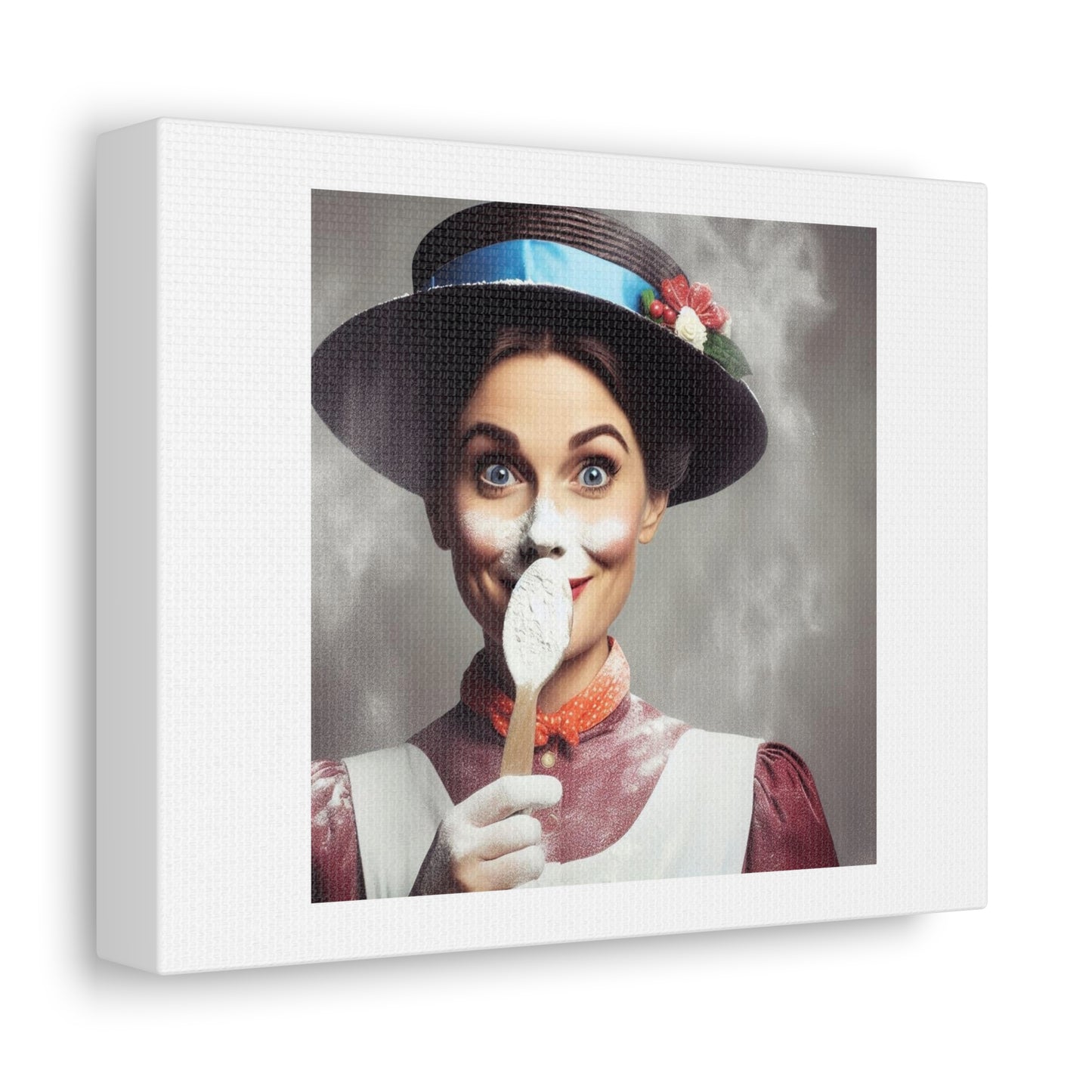 Supercalifragilisticexpialidocious! 'Designed by AI' Art Print on Canvas