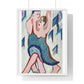 Dancing Couple in the Snow [reverse] by Ernst Ludwig Kirchner (1928–1929) from the Original, Framed Art Print