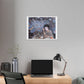 Psychedelic Japan V Abstract Art 'Designed by 'AI Canvas Art Print