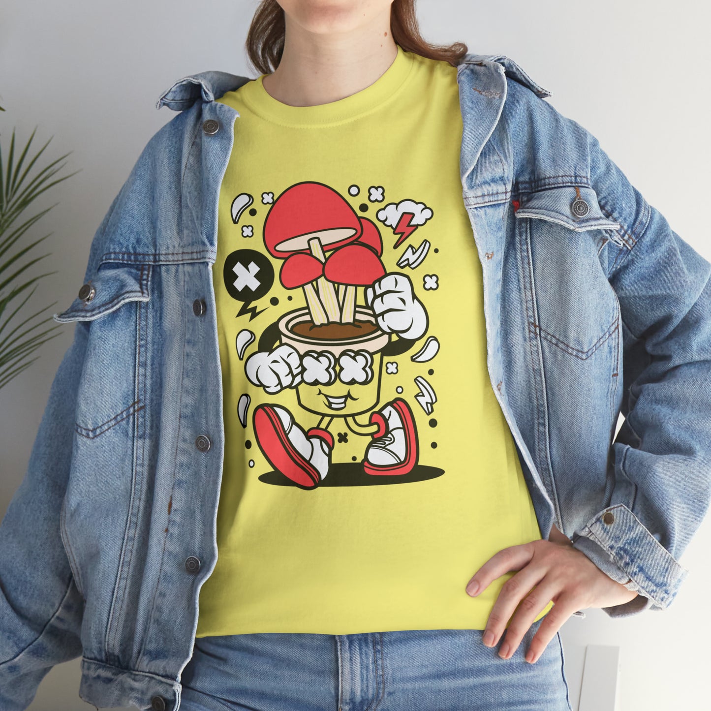 Mushroom Cartoon T-Shirt