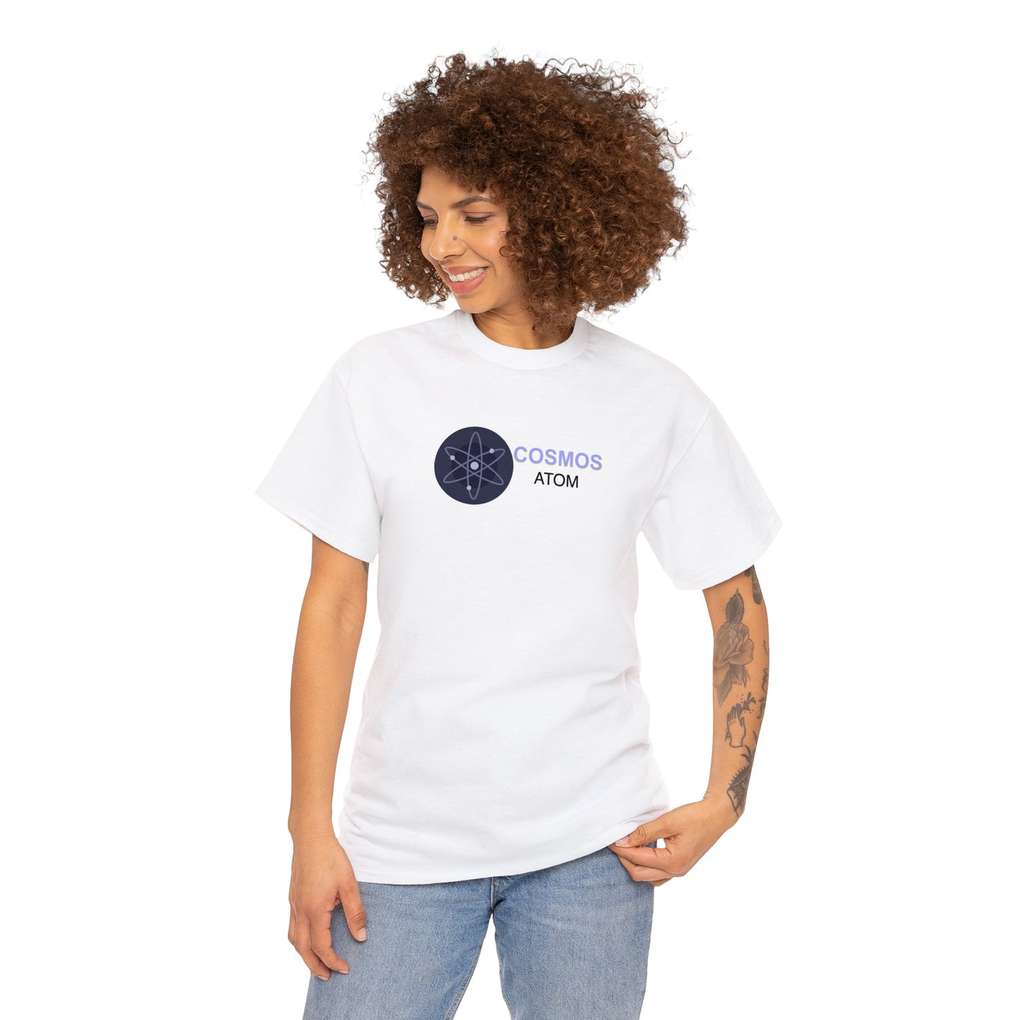 Cosmos Atom #ATOM #Interchain Crypto Unisex Heavy Cotton T-Shirt