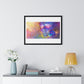 Faces of Ecstasy in Art 'Designed by AI, Framed Art Print