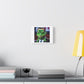 Shapeshifters 'Designed by AI', Art Print on Canvas