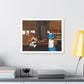 Supper Time by Horace Pippin (circa 1940), from the Original, Canvas Art Print