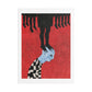 Feet, Neo-Surrealism, Art Print on Satin Canvas, Stretched