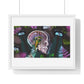 Psychedelics and Virtual Reality Art Framed Print