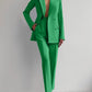 Vireous Women's Classic Trouser Suit, Business Suit, Multi Colours