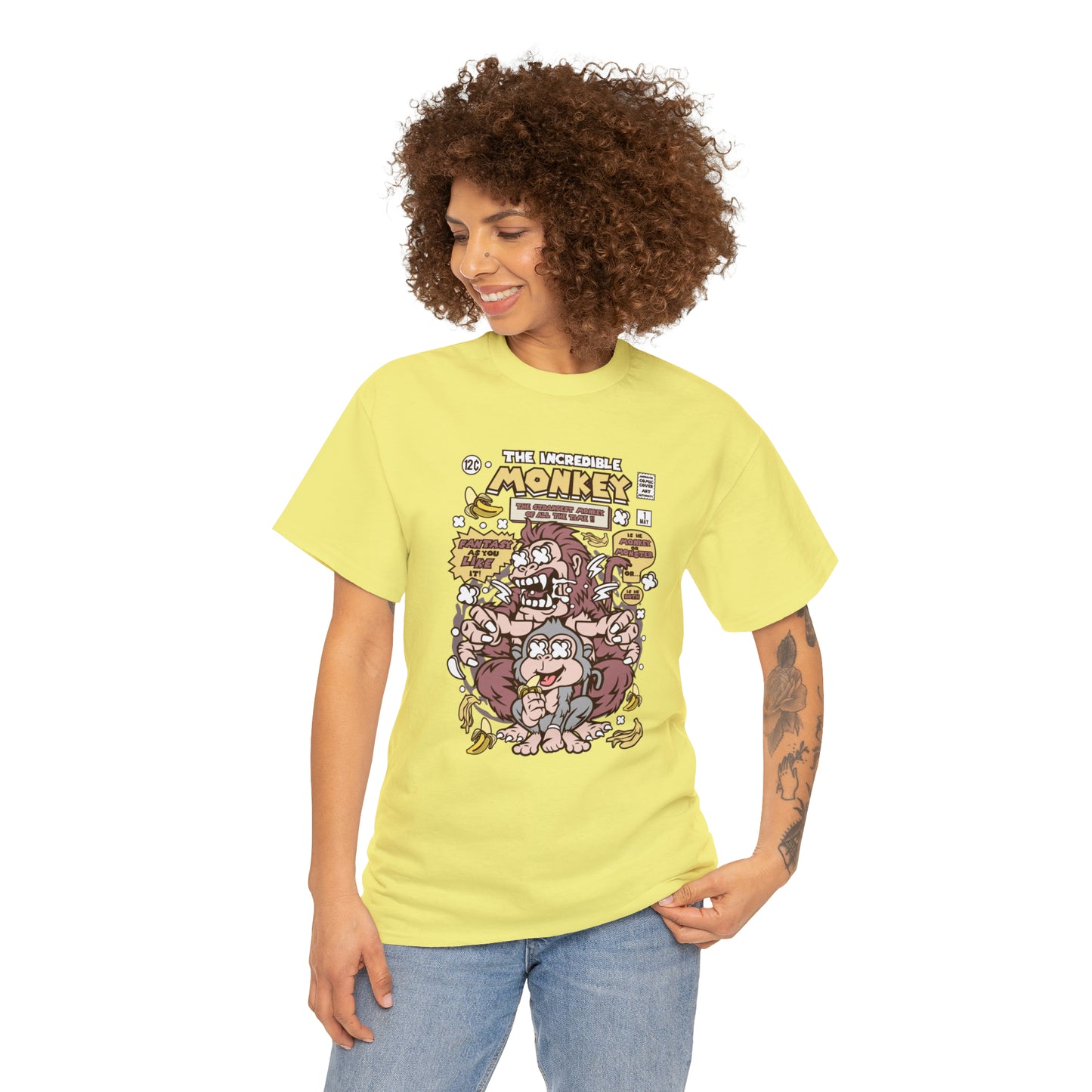 The Incredible Monkey Cartoon T-Shirt