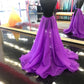 Stage Show, Long Train High-Waist Special Occasion Skirt