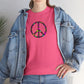 Love and Peace Design Psychedelic T-Shirt