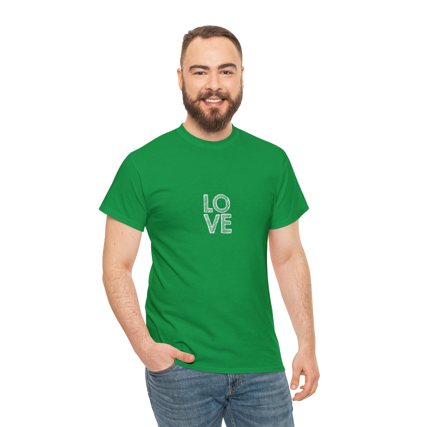 LO VE Love Design T-Shirt