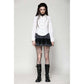 Dark in Love Queeny Gothic Demon White Shirt