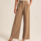 Women's Light Wide-Leg Tailored Pants